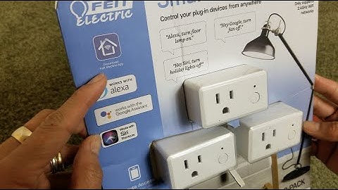 ASMR Feit Electric AC Smart Plugs iOS Android Google Assistant Alexa Siri + How To Setup!