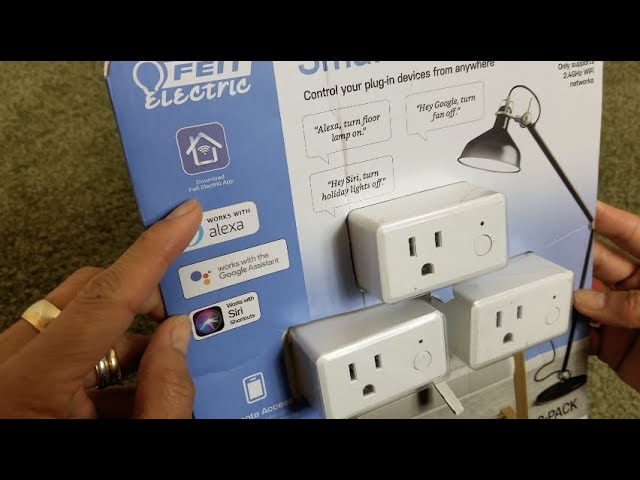 Feit Electric Wi-Fi Smart Plug-in devices works with Alexa Siri Google –  moongoodsusa