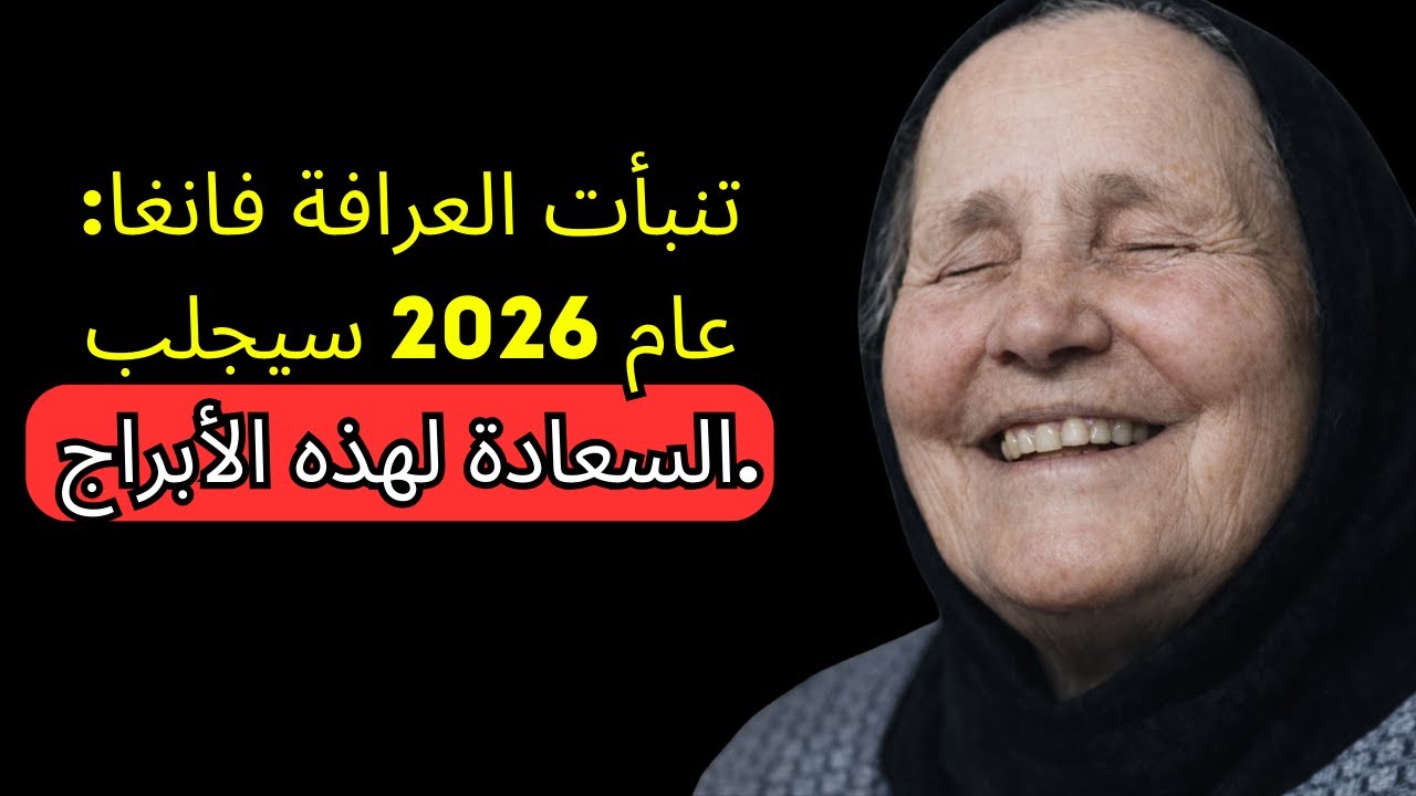 تنبأت العرافة فانغا: عام 2026 سيجلب السعادة لهذه الأبراج.