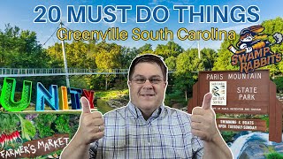 Top 20 Things to do in Greenville SC!  |  20 Fun activities around Greenville SC