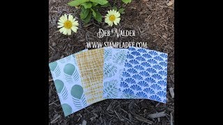 Product Spotlight 13 Ways to use your FSJ Stencils with Deb Valder @stampladee