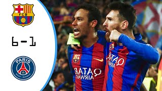 Barcelona vs PSG 6-1 (agg) - Greatest Comeback or Robbery 2017