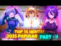 Top 15 popular hanime/hentai 2025 