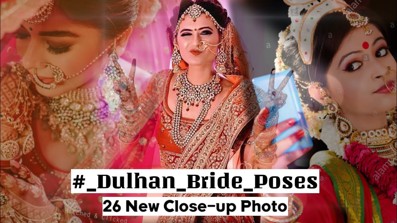 Dulhan Pose | New Dulhan Pose | Bridal Photoshoot Poses | Wedding  Photography Poses - YouTube
