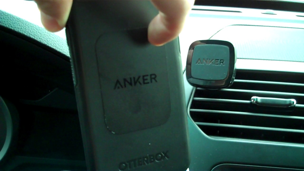 Anker Air Vent phone holder YouTube