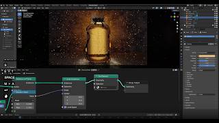 How I Made This Stylized Glowing Honey Jar in Blender