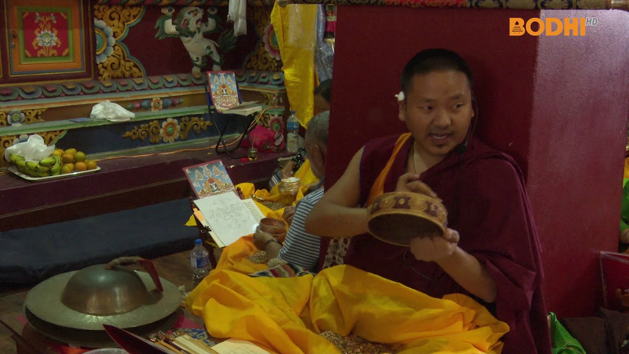 Bodhi TV : News : Ngondo program at Sherpa Gumba, Kathmandu continued