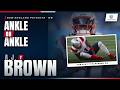 إصابة A.J. Brown في الكاحل، هل سيغيب لعدة أسابيع؟