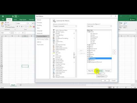 Cara Memunculkan Tab Developer di Excel 2016  Belajar 