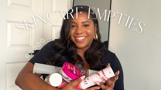 SKINCARE EMPTIES 2023 | products I've used up + rating 1-10