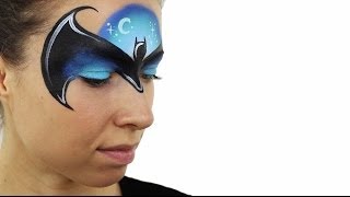 Batman Face Painting Tutorial