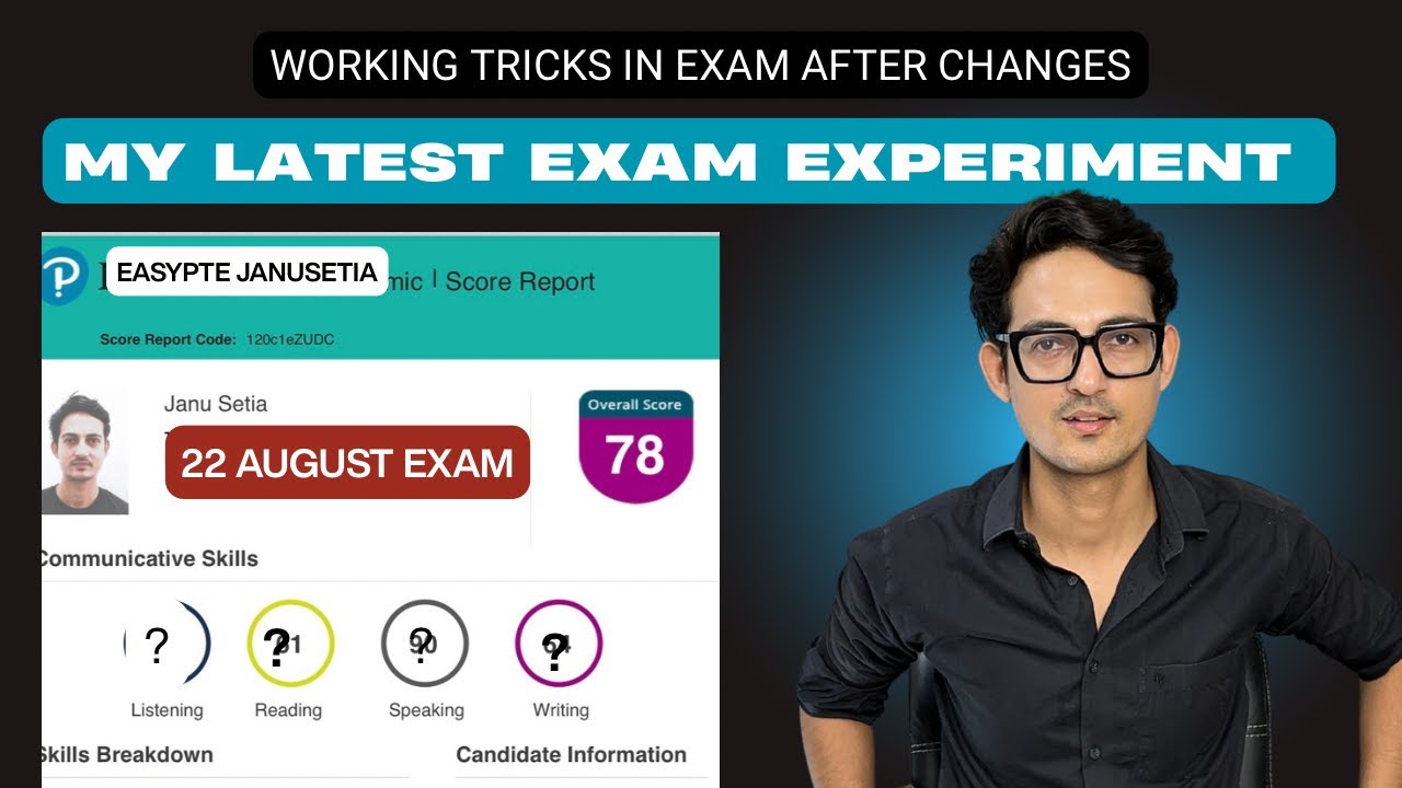 PTE Latest Exam 22 AUGUST  Experience & Score Reveal | Must Watch Before Your Test”|| PTE IS EASY?