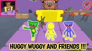 😈HUGGY WUGGY AND FRIEND IN ANDROID COMPETITION | GAME BEAR PARTY FALL DOWN IO OFFLINE | GAMEPLAY #1 screenshot 4