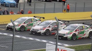 WTCC MAC3 LADA / Citroën / Honda START HUNGARORING 2016