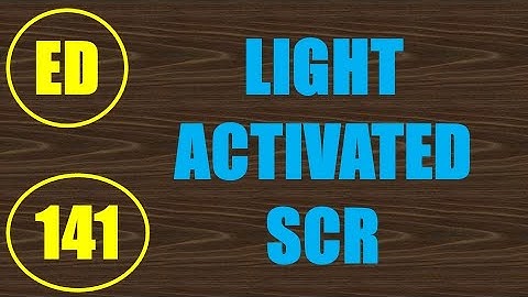 Electron Devices | Lecture-141 | Light Activated SCR