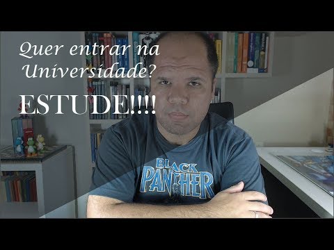 Quer entrar na Universidade? Não dependa de ninguém ... Estude!!!