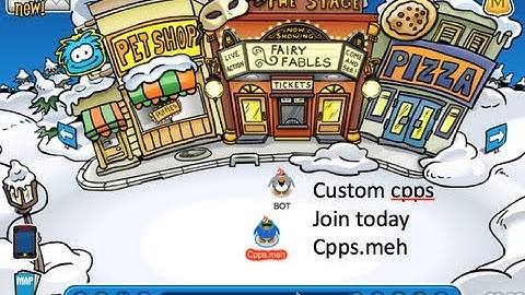 NEW Club penguin Private Sever Cpps cpps.meh Join now