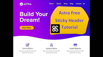 How to Create a Sticky Header in the Free Version of Astra with CSS (NO PRO, NO PLUGIN)
