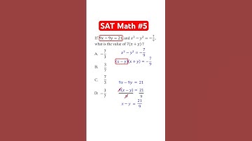 SAT Algebra Complicated Problem #math #sat #satprep