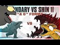 Godzilla Reacts to REMATCH: Legendary Godzilla vs Shin Godzilla's 5th and 6th forms