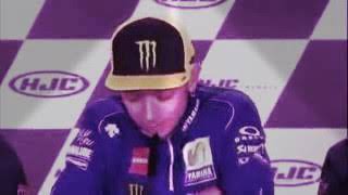 Ternyata valentino Rossi sangat mahir sa'at di wawancara mengunakan bahasa banjar