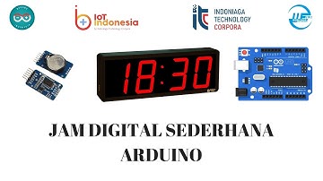 Tutorial Membuat Jam Digital Sederhana Berbasis Arduino Nano menggunakan Module Seven Segment TM1637