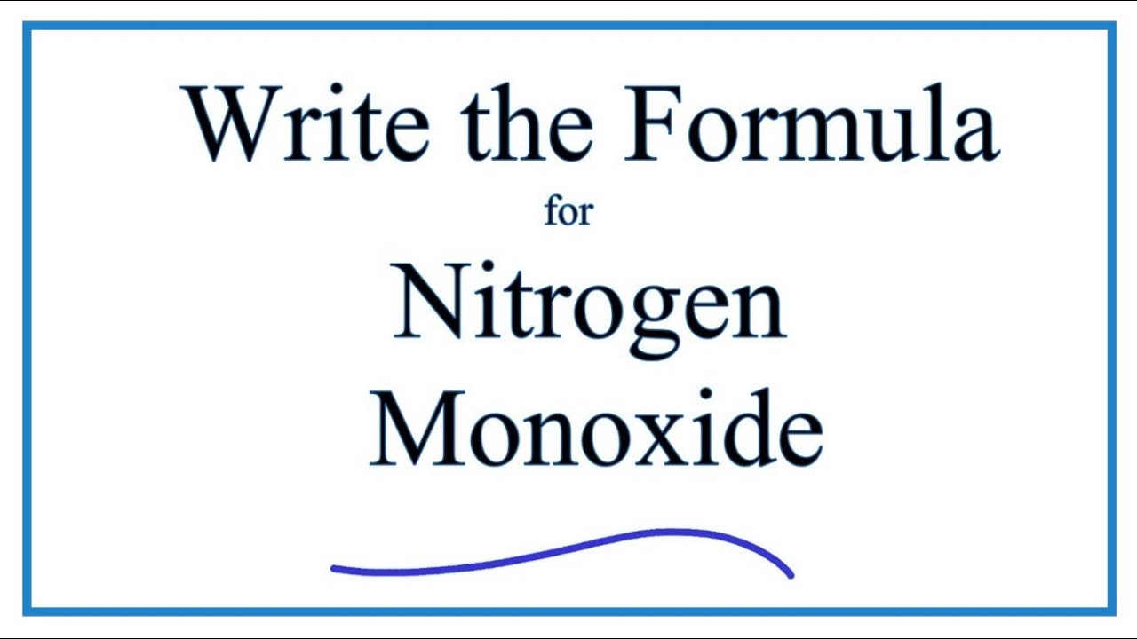 Nitrogen Formula