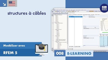 [EN] Modélisation avec RFEM 5 | 008 structures à câbles