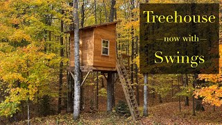Swinging under the Treehouse (The Installation)