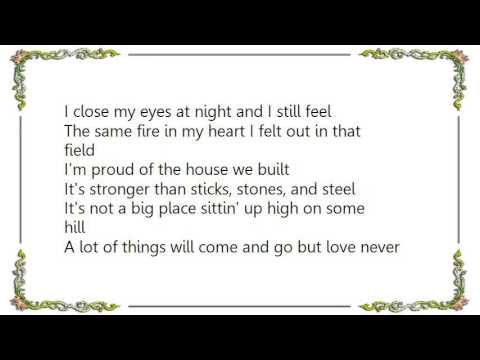 Brooks Dunn Proud Of The House We Built Lyrics Youtube
