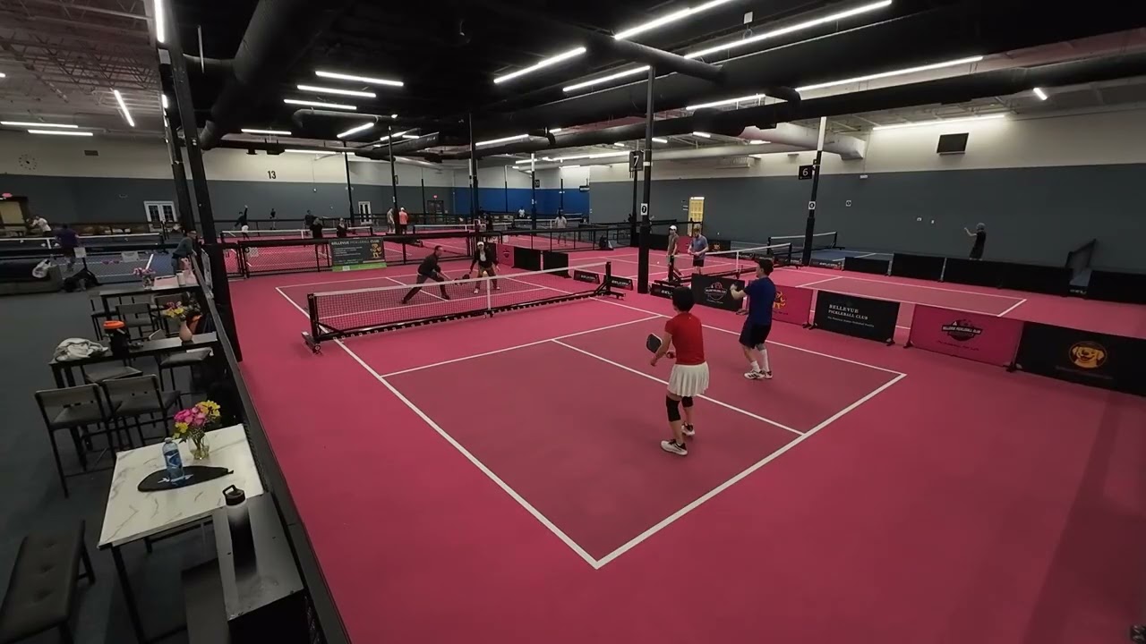 3/3/26 Pickleball Nancy/Chris vs Julie/Angus at Bellevue Pickleball Club Game 2