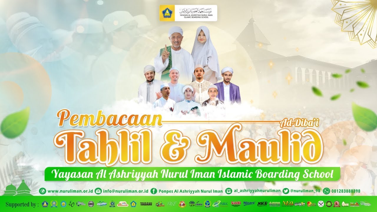 🔴[LIVE] Pembacaan Tahlil & Maulid Ad Diba'i Malam Jum'at