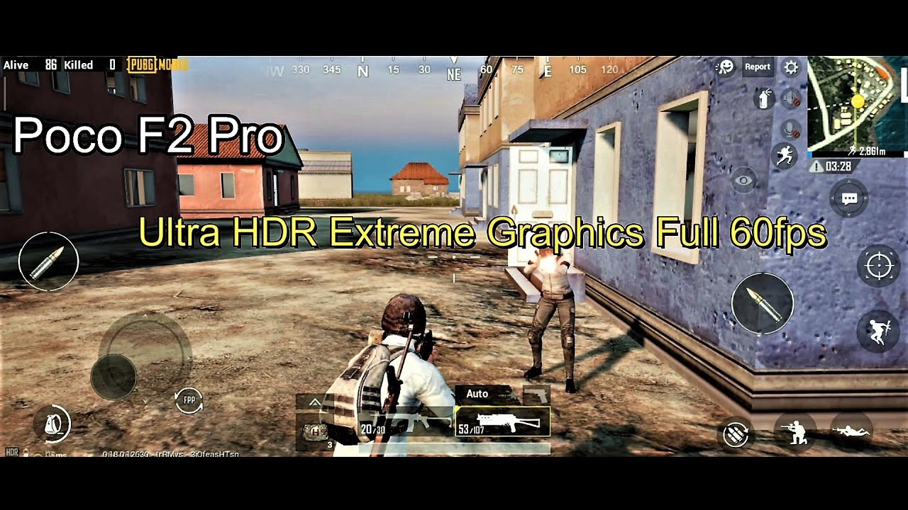 Poco F2 Pro Ultra Hd Extreme Full 60fps PUBG Test