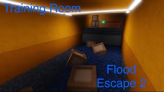 Training Room (Easy) Flood Escape 2 Community Map GamePlay (Solo)