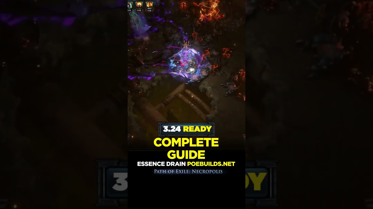 [POE 3.24] ESSENCE DRAIN - COMPLETE GUIDE - Poe Builds #shorts #pathofexile #poebuilds #poe