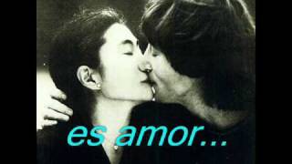John Lennon- "Love" Subtitulo en español  (By Orion) chords