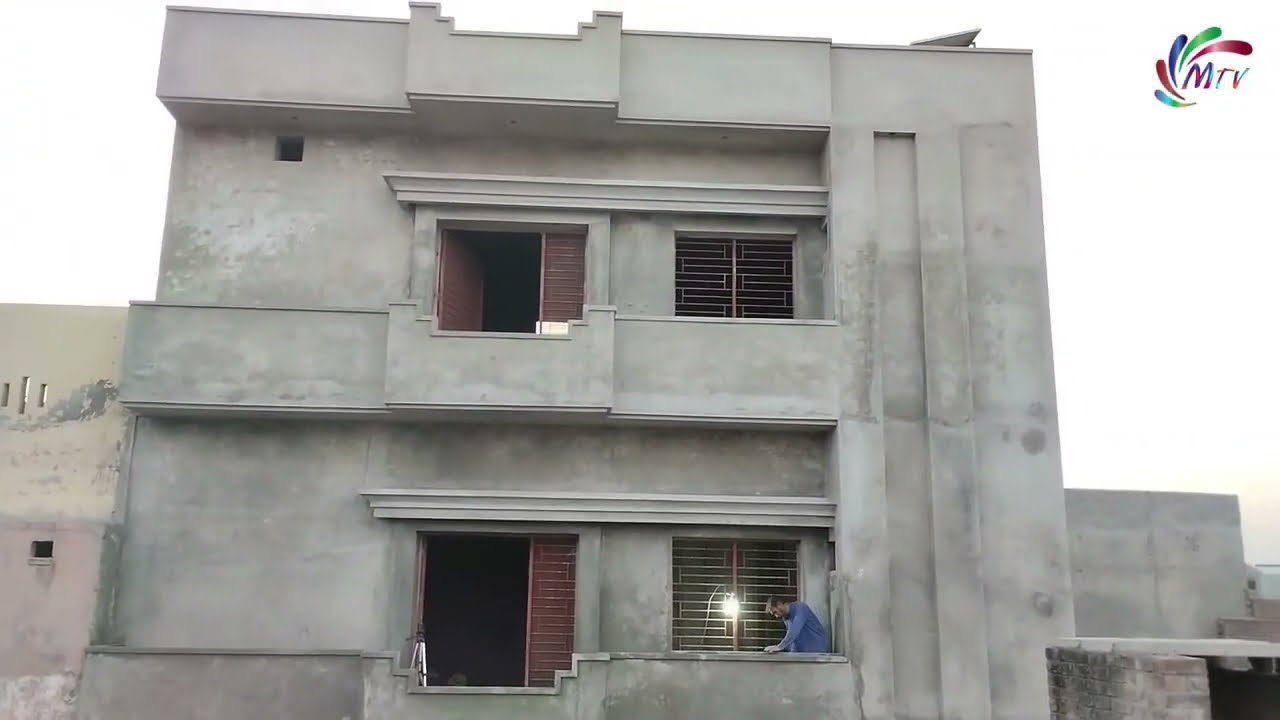 6 Marla House Front Elevation Design Finishing | Amazing Front Look