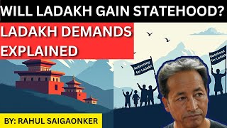 Statehood for Ladakh Soon? | Demands, Politics &amp; Future Explained - UPSC2026 UPSC2027