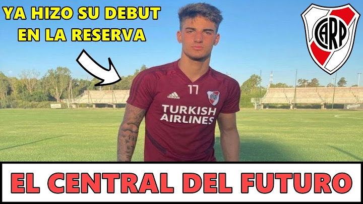 ¿Quién es FRANCISCO PETRASSO? | El CENTRAL del FUTURO que ya DEBUTÓ en la RESERVA