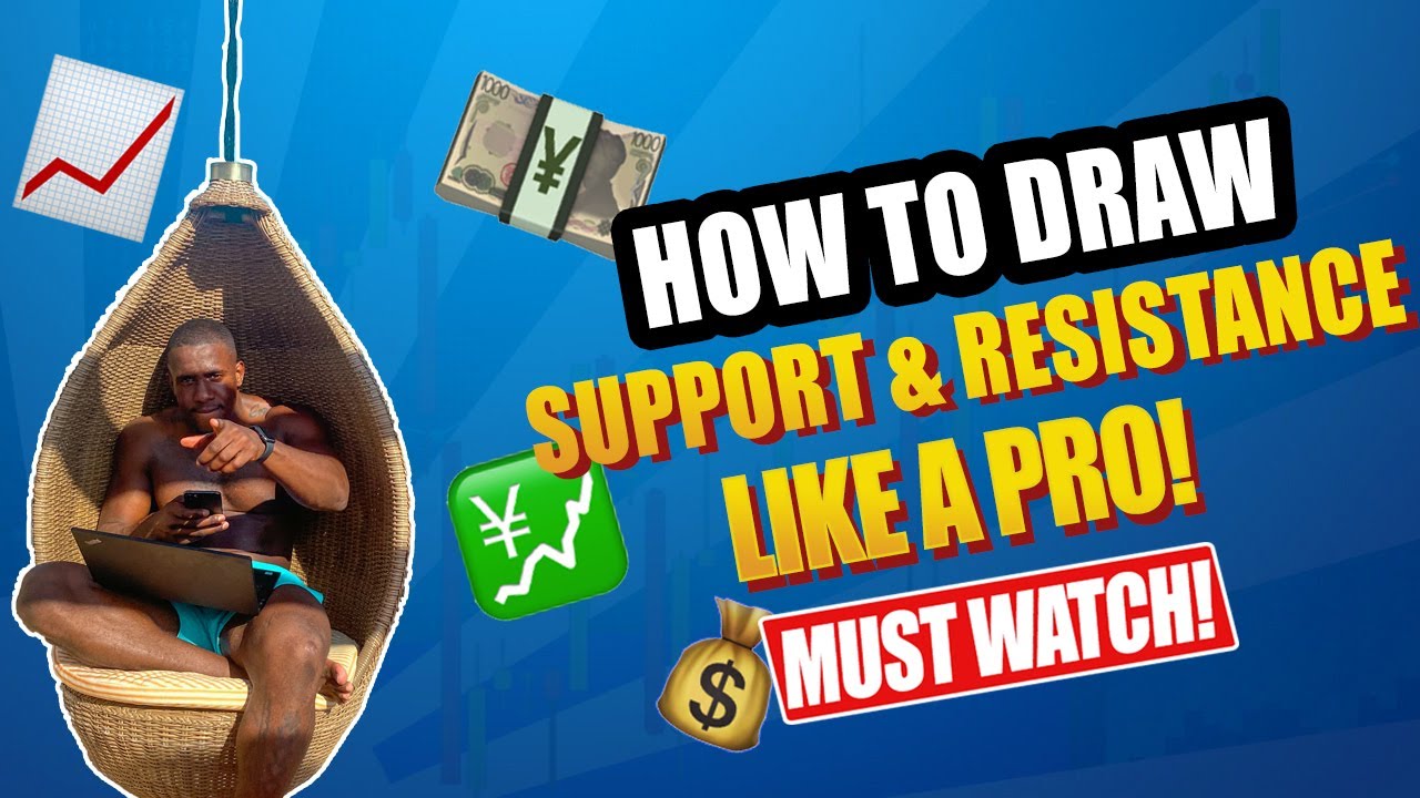 HOW TO DRAW SUPPORT & RESISTANCE LIKE A PRO TRADER! (STEP-BY-STEP GUIDE ...