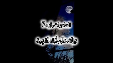 سورة العادیات | قاری عبدالمالک نوری