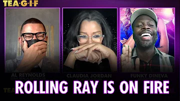 Rolling Ray's Wig is on Fire | Tea-G-I-F
