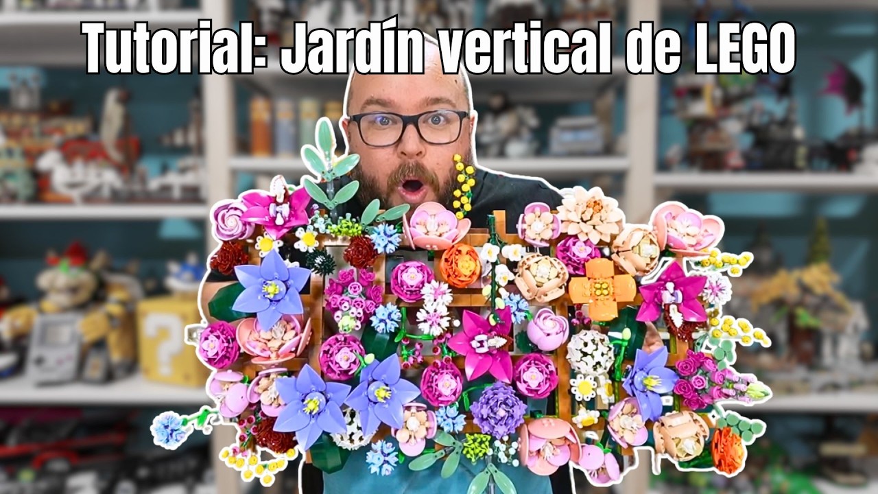 Cómo hacer un JARDÍN VERTICAL con LEGO | TUTORIAL Juanjobricks