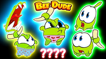 80 Om Nom & Nibble Nom Compilation Sound Variations in 500 Seconds