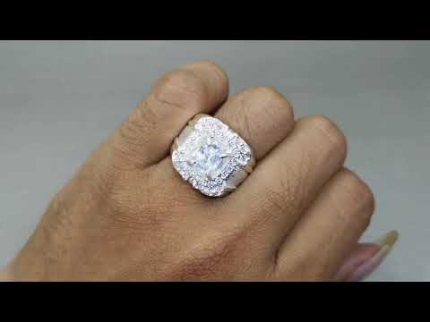Batu Permata Safir Ster Putih Ceylon- White Star Sapphire. 