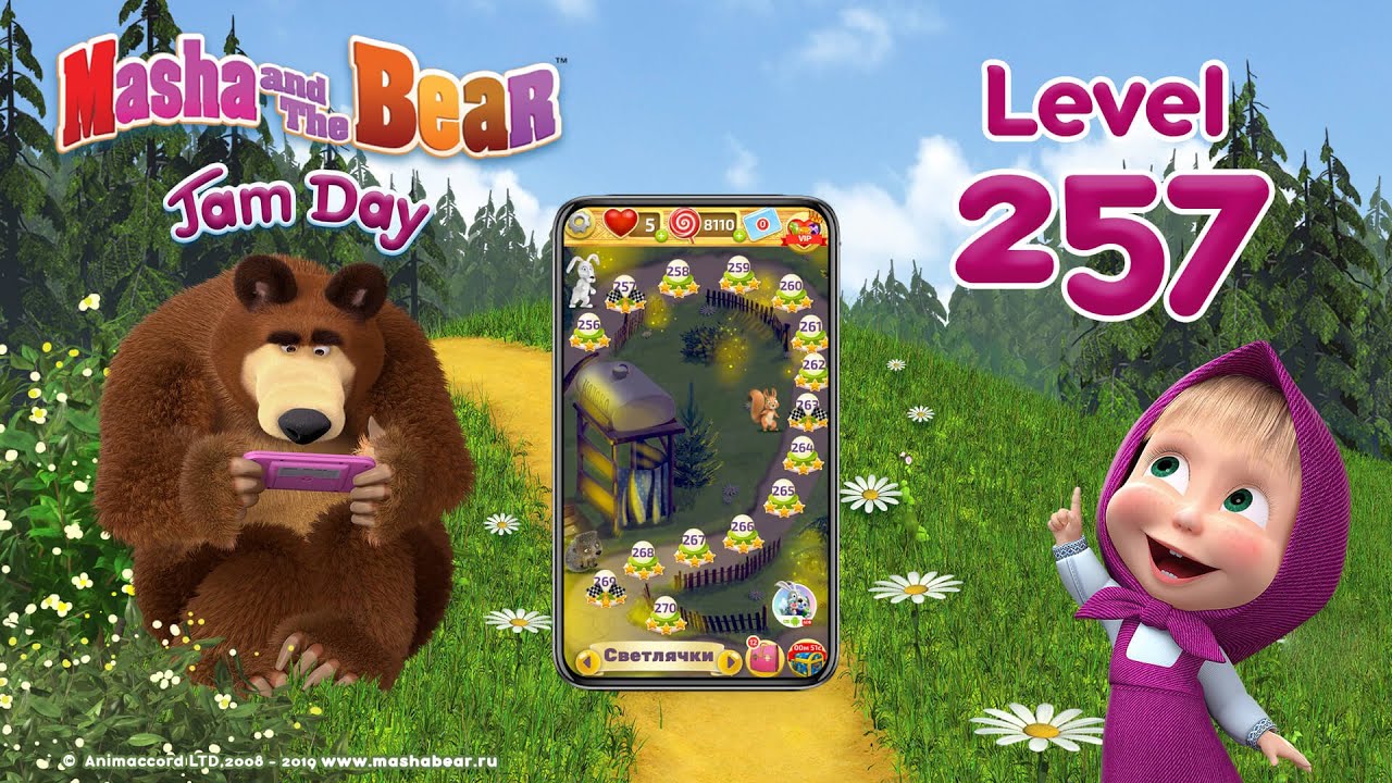 Game Jam Day Masha and The Bear Guide level 257 YouTube
