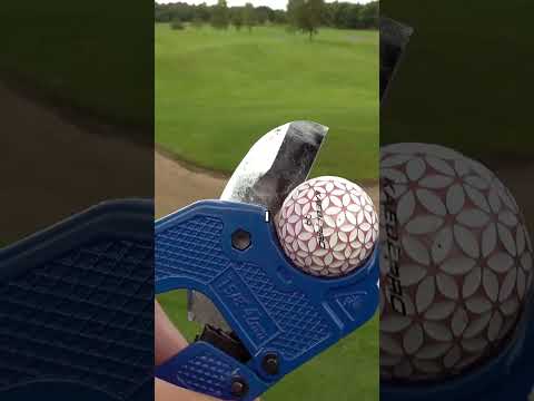 This golf ball has WEIRD dimples 🤯