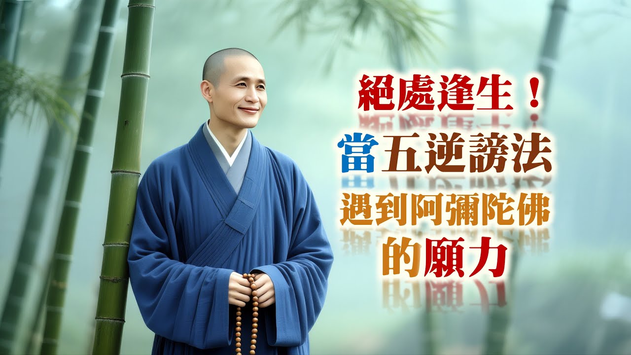 絕處逢生！當「五逆謗法」遇上阿彌陀佛的願力｜淨宗法師開示