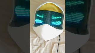 working on a mask of my murder drones oc : D BALD