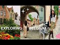 Exploring a real life fairytale town  bruges belgium